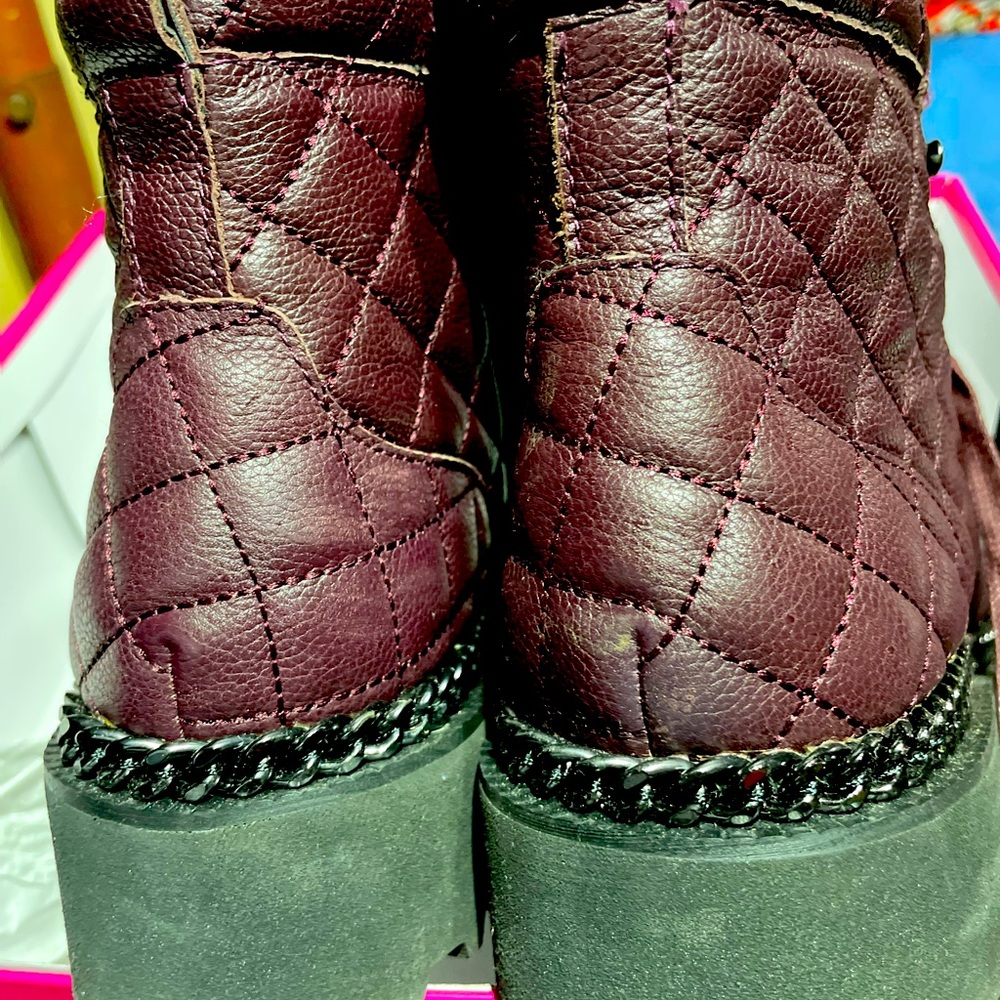🔥Genuine Leather Moto Boots - Picture 3 of 6